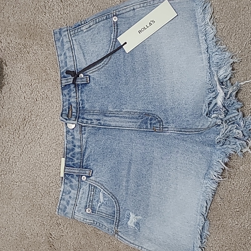 Rolla's duster high rise slim shorts